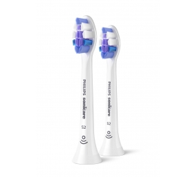 Philips Replacement brush heads | HX6052/87 Sonicare Sensitive | Heads | For adults | Number of brush heads included 2 | White