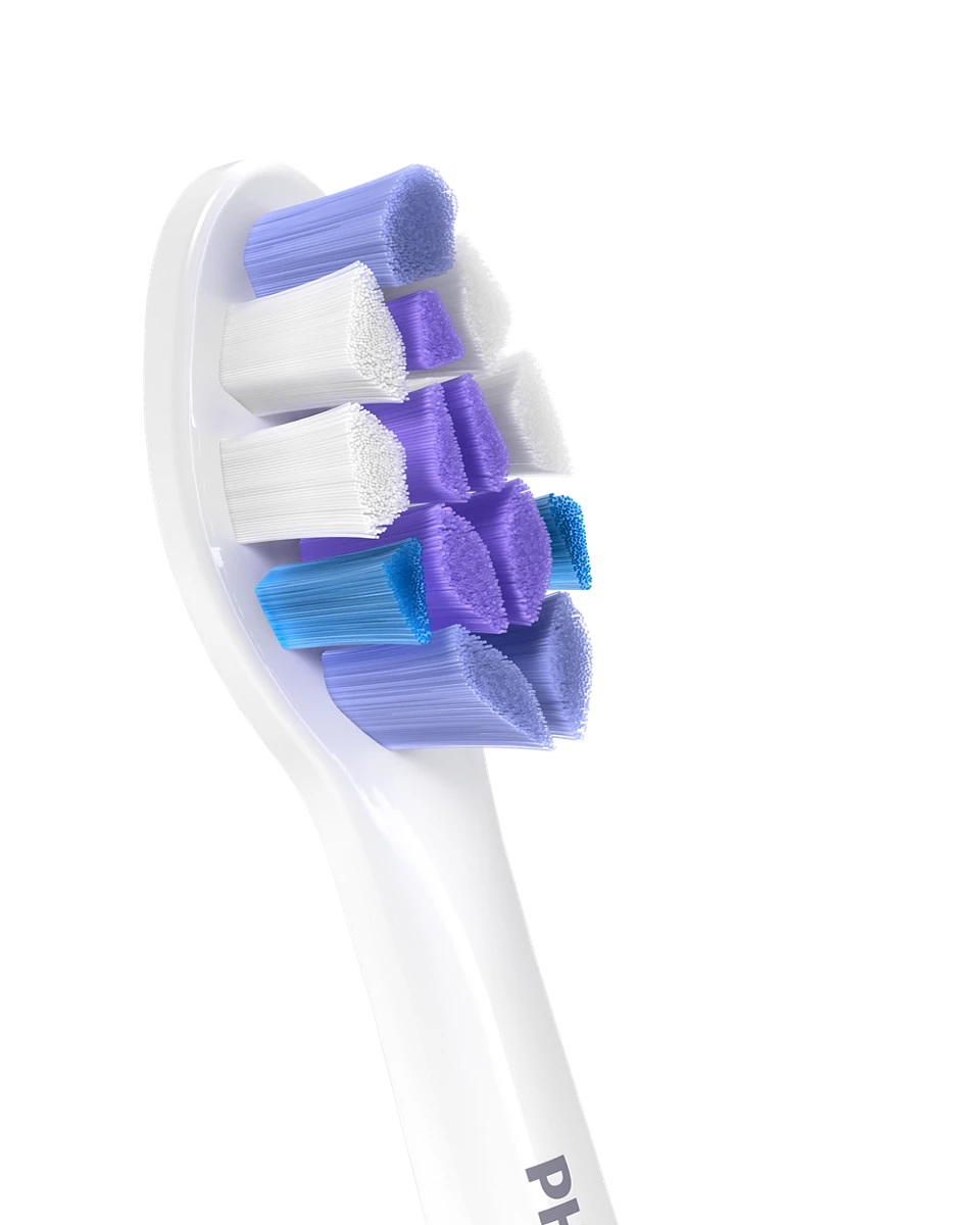 Philips Replacement brush heads | HX6054/87 Sonicare Sensitive | Heads | For adults | Number of brush heads included 4 | White