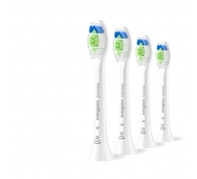 Philips Replacement brush heads | HX6064/87 Sonicare Optimal White | Heads | For adults | Number of brush heads included 4 | White
