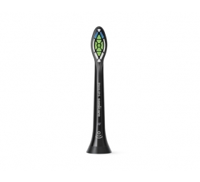 Philips Sonicare W2 Optimal White HX6064/88 Sonic Dantų šepetėlio galvutės, Juoda