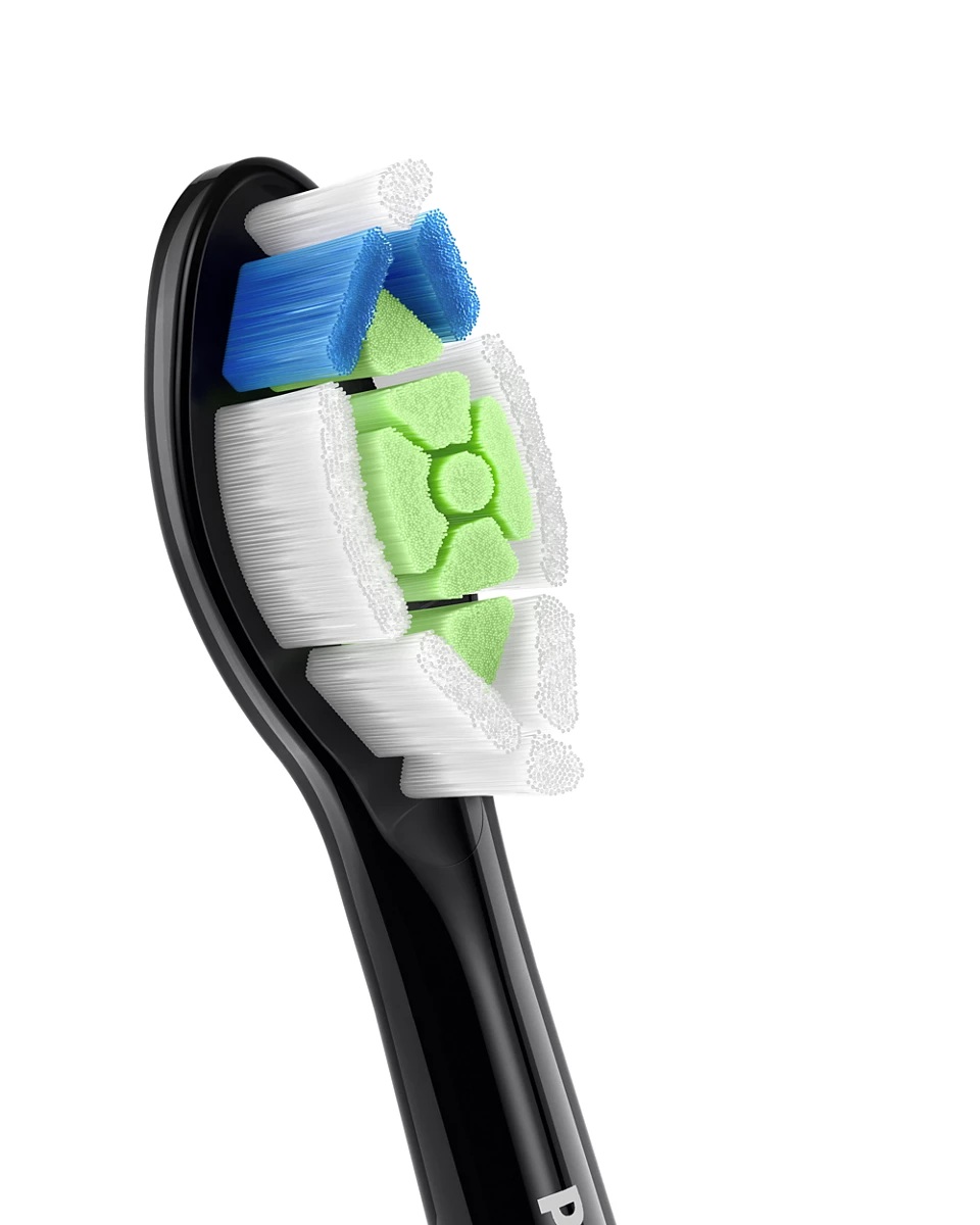 Philips Replacement brush heads | HX6068/88 Sonicare Optimal White | Heads | For adults | Number of brush heads included 8 | Black