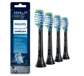 Philips Sonicare C3 Premium Plaque Defence HX9044/33 Sonic Dantų šepetėlio galvutės, Juoda