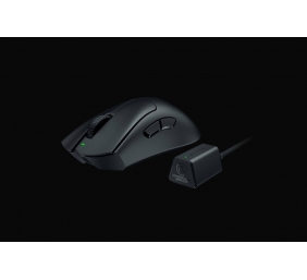 Razer DeathAdder V3 Pro Belaidė žaidimų pelė RF Wireless + USB-C, 30000 DPI, Juoda