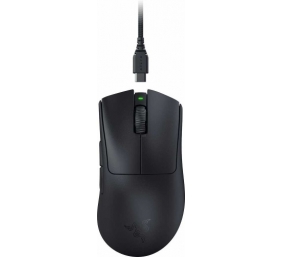 Razer DeathAdder V3 Pro Belaidė žaidimų pelė RF Wireless + USB-C, 30000 DPI, Juoda