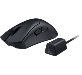 Razer DeathAdder V3 Pro Belaidė žaidimų pelė RF Wireless + USB-C, 30000 DPI, Juoda