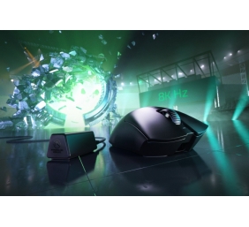Razer DeathAdder V3 Pro Belaidė žaidimų pelė RF Wireless + USB-C, 30000 DPI, Juoda