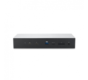 Kensington SD5000T5 EQ Jungčių stotelė, Thunderbolt 5 Triple 4K 140W, Pilka/Juoda