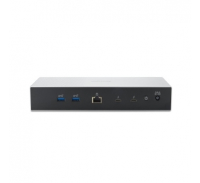 Kensington SD5000T5 EQ Jungčių stotelė, Thunderbolt 5 Triple 4K 140W, Pilka/Juoda