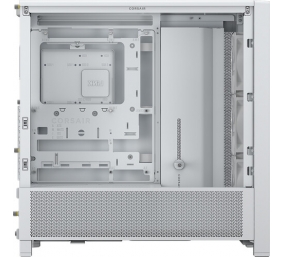Corsair PC Case | Frame 4000D RS Modular | White | Mid-Tower | Power supply included No