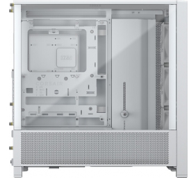 Corsair PC Case | Frame 4000D RS Modular | White | Mid-Tower | Power supply included No