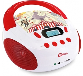 Ecost prekė po grąžinimo, Metronic CD/MP3 radijas raudona/balta