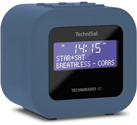 Ecost prekė po grąžinimo TechniSat TECHNIRADIO 40, DAB+ Radio Alarm Clock, DAB, FM, Alarm Clock With