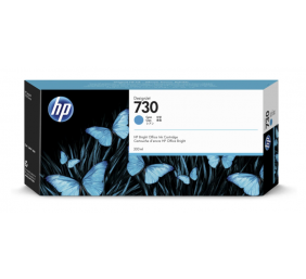 HP 730 (P2V68A) Rašalinė kasetė, Žydra