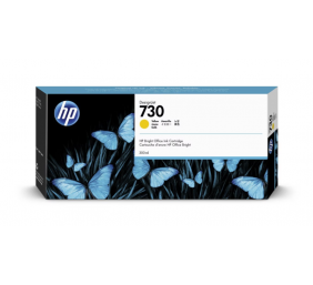 HP 730 (P2V70A) Rašalinė kasetė, Geltona