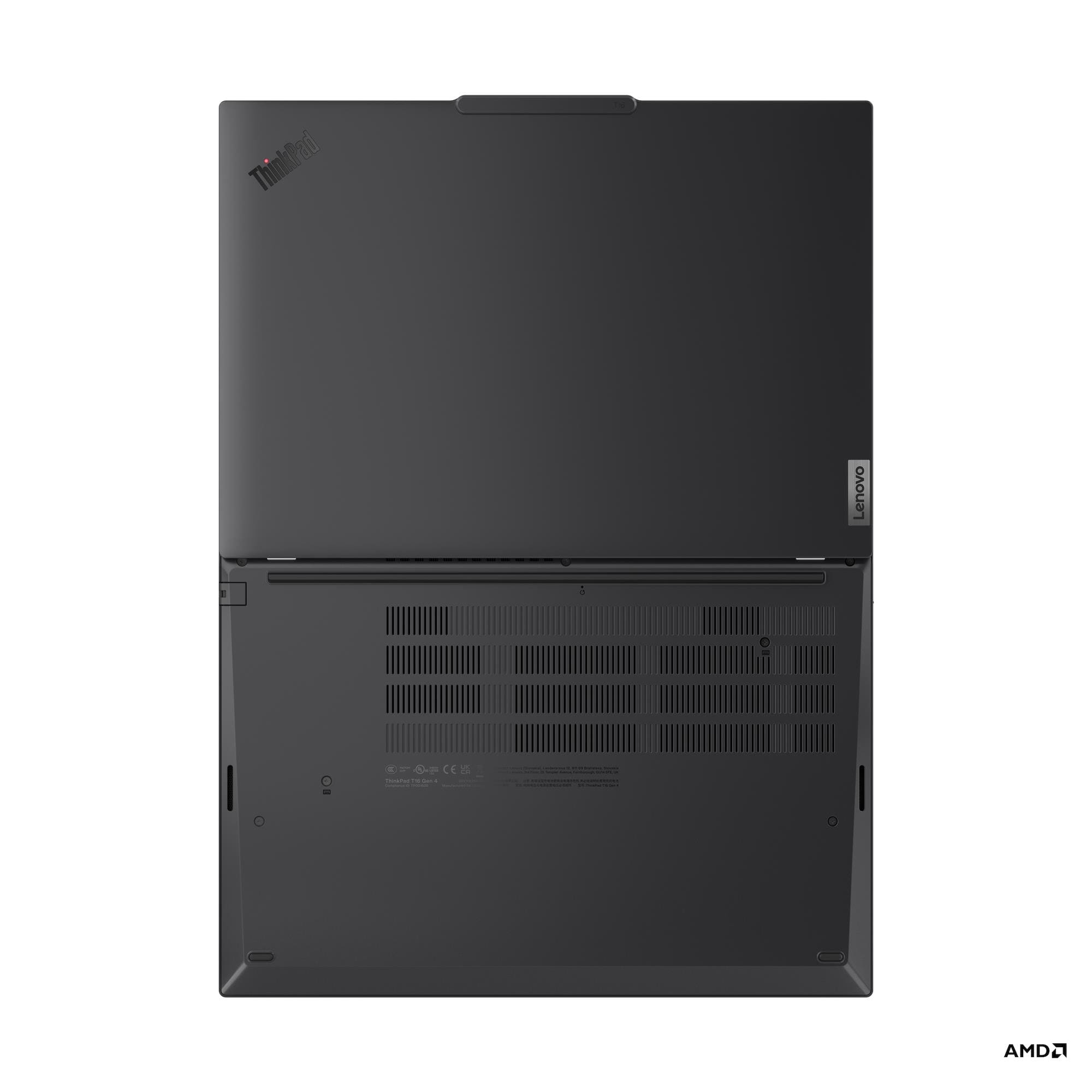 Lenovo Thinkpad T16 G4 AMD | Black | 16 " | IPS | WUXGA | 1920 x 1200 pixels | Anti-glare | AMD Ryzen AI 5 PRO | 340 | 32 GB | SO-DIMM DDR5 | Solid-state drive capacity 512 GB | AMD Radeon 840M Graphics | Windows 11 Pro | 802.11be | Bluetooth version 5.4 