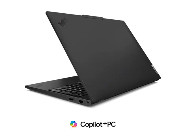 Lenovo ThinkPad T16 G4 AMD | Black | 16 " | IPS | WUXGA | 1920 x 1200 pixels | Anti-glare | AMD Ryzen AI 7 PRO | 350 | 32 GB | SO-DIMM DDR5 | Solid-state drive capacity 1000 GB | AMD Radeon 860M Graphics | Windows 11 Pro | 802.11be | Bluetooth version 5.4