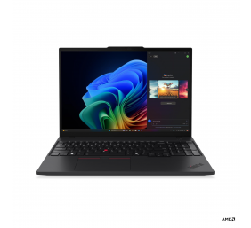 Lenovo ThinkPad T16 G4 AMD | Black | 16 " | IPS | WUXGA | 1920 x 1200 pixels | Anti-glare | AMD Ryzen AI 7 PRO | 350 | 32 GB | SO-DIMM DDR5 | Solid-state drive capacity 1000 GB | AMD Radeon 860M Graphics | Windows 11 Pro | 802.11be | Bluetooth version 5.4