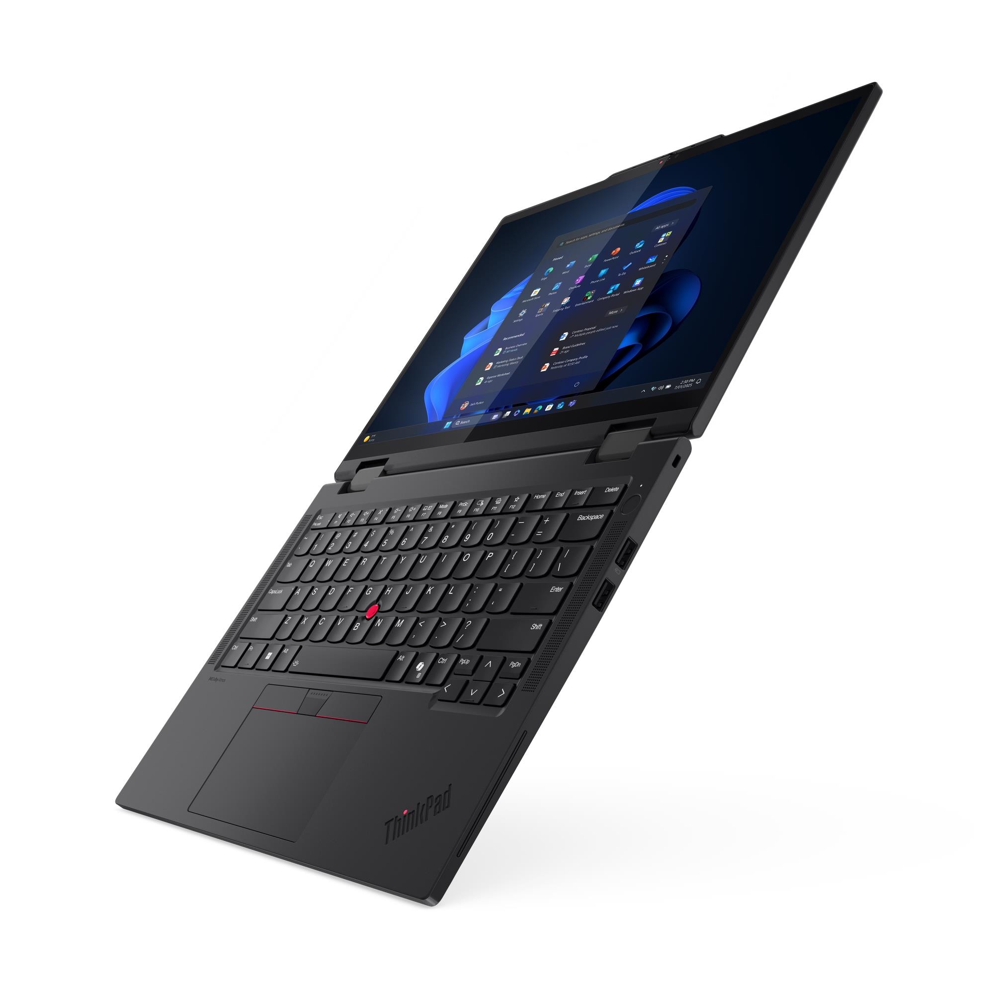 Lenovo ThinkPad T14s 2-in-1 G1 | Black | 14 " | IPS | Touchscreen | WUXGA | 1920 x 1200 pixels | Intel Core Ultra 5 | 225U | 16 GB | Soldered LPDDR5x | Solid-state drive capacity 512 GB | Intel Graphics | Windows 11 Pro | 802.11ax | Bluetooth version 5.3 