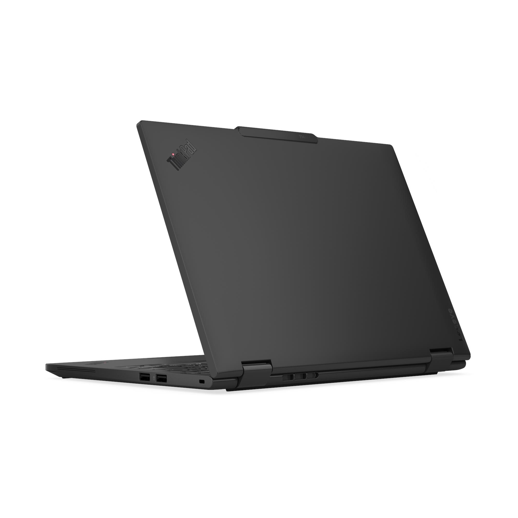 Lenovo ThinkPad T14s 2-in-1 G1 | Black | 14 " | IPS | Touchscreen | WUXGA | 1920 x 1200 pixels | Intel Core Ultra 7 | 255U | 32 GB | Soldered LPDDR5x | Solid-state drive capacity 1000 GB | Intel Graphics | Windows 11 Pro | 802.11be | Bluetooth version 5.4