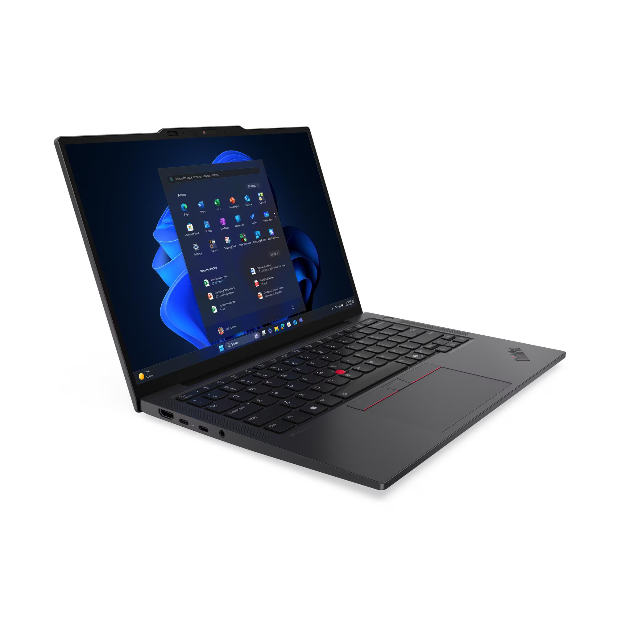 Lenovo ThinkPad X13 G6 Intel | Black | 13.3 " | IPS | WUXGA | 1920 x 1200 pixels | Anti-glare | Intel Core Ultra 7 | 255U | 32 GB | Soldered LPDDR5x | Solid-state drive capacity 1000 GB | Intel Graphics | Windows 11 Pro | 802.11be | Bluetooth version 5.4 