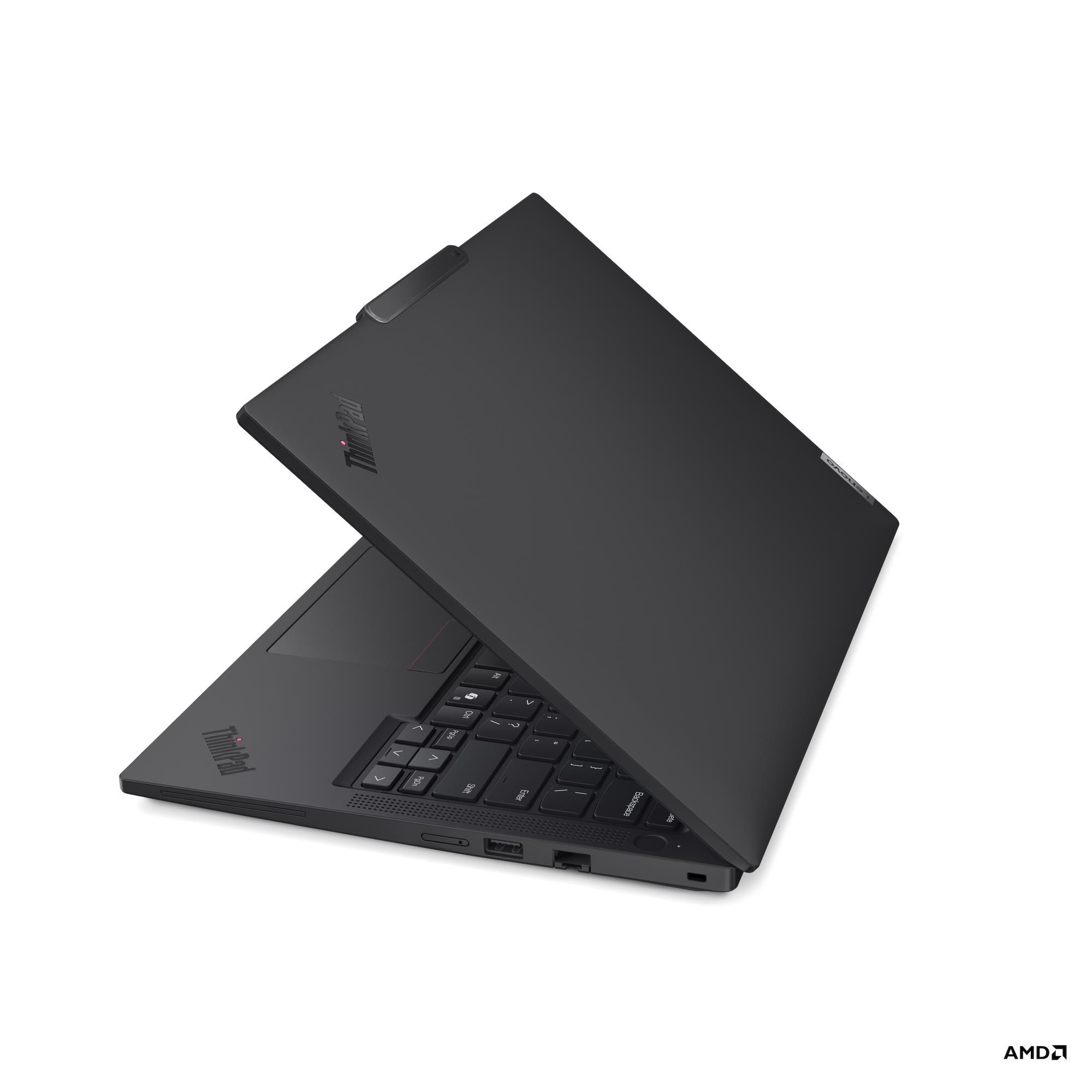 Lenovo ThinkPad T14 G6 AMD | Black | 14 " | IPS | WUXGA | 1920 x 1200 pixels | Anti-glare | AMD Ryzen AI 5 PRO | 340 | 32 GB | SO-DIMM DDR5 | Solid-state drive capacity 512 GB | AMD Radeon 840M Graphics | Windows 11 Pro | 802.11be | Bluetooth version 5.4 