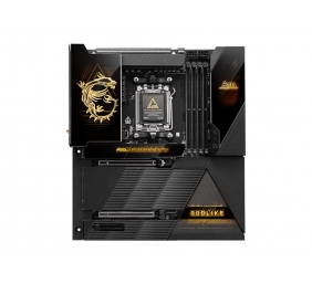 MSI MEG X870E GODLIKE | Processor family AMD | Processor socket AM5 | Supported hard disk drive interfaces SATA, M.2 | Number of SATA connectors 4