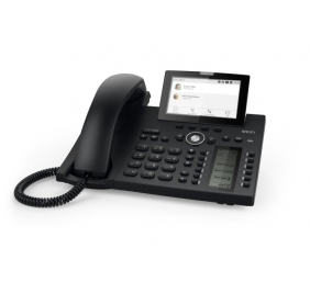 Snom D385 (4340) IP Telefonas 12 lines TFT, Juoda
