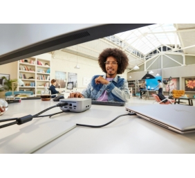 HP Thunderbolt 4 Ultra 180W G6 Dock (9X481UT) Jungčių stotelė, Pilka