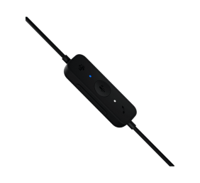 Logitech H570e Stereo MS Teams Laidinės ausinės USB-A, Juoda