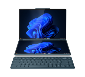 Lenovo Yoga Book 9 14IAH10 | Tidal Teal | 2x14 " | OLED | Touchscreen | 2.8K WQXGA+ | 2880 x 1800 pixels | Glossy | Intel Core Ultra 7 | 255H | 32 GB | Soldered LPDDR5x | Solid-state drive capacity 1000 GB | Intel Arc Graphics | Windows 11 Pro | 802.11be 
