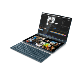 Lenovo Yoga Book 9 14IAH10 | Tidal Teal | 2x14 " | OLED | Touchscreen | 2.8K WQXGA+ | 2880 x 1800 pixels | Glossy | Intel Core Ultra 7 | 255H | 32 GB | Soldered LPDDR5x | Solid-state drive capacity 1000 GB | Intel Arc Graphics | Windows 11 Pro | 802.11be 