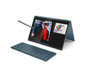 Lenovo Yoga Book 9 14IAH10 | Tidal Teal | 2x14 " | OLED | Touchscreen | 2.8K WQXGA+ | 2880 x 1800 pixels | Glossy | Intel Core Ultra 7 | 255H | 32 GB | Soldered LPDDR5x | Solid-state drive capacity 1000 GB | Intel Arc Graphics | Windows 11 Pro | 802.11be 