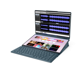 Lenovo Yoga Book 9 14IAH10 | Tidal Teal | 2x14 " | OLED | Touchscreen | 2.8K WQXGA+ | 2880 x 1800 pixels | Glossy | Intel Core Ultra 7 | 255H | 32 GB | Soldered LPDDR5x | Solid-state drive capacity 1000 GB | Intel Arc Graphics | Windows 11 Pro | 802.11be 