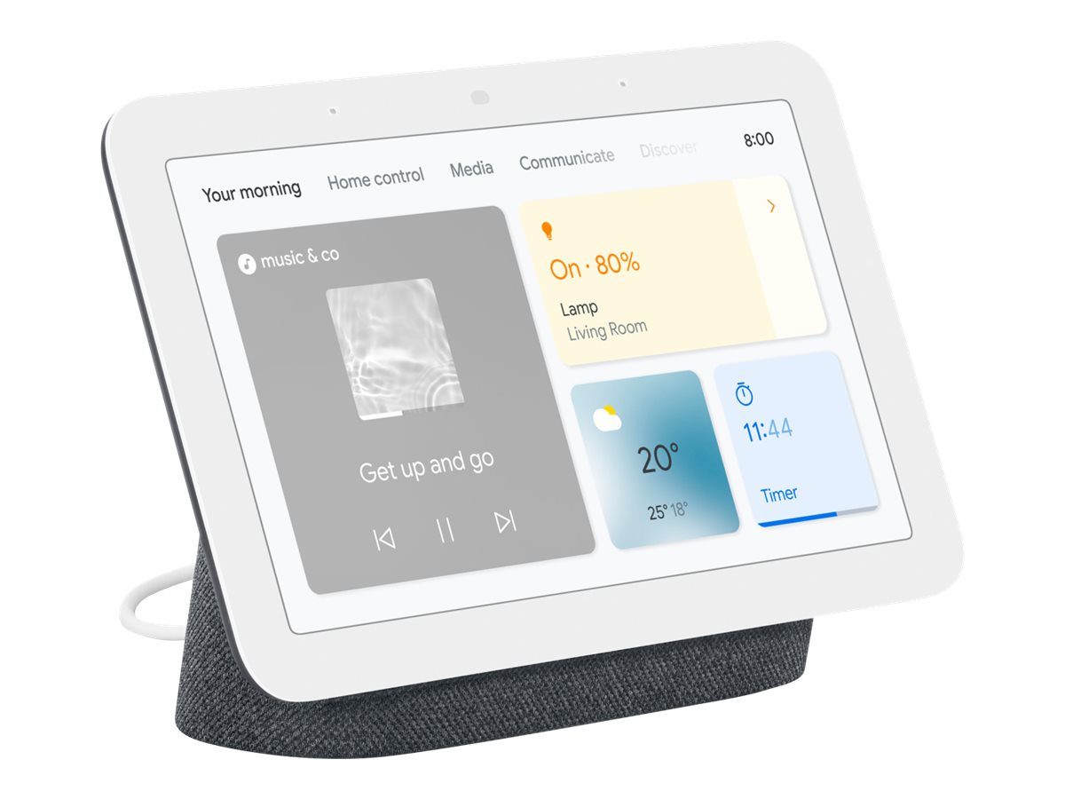 google | Tablet | Nest Hub GEN 2 | 7 " | 1,024 x 600 pixels | Bluetooth speaker | Quad-core 64-bit 1.9 GHz | Wi-Fi | Bluetooth
