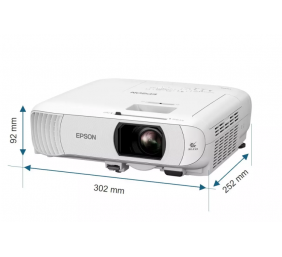 Epson EH-TW840 Projektorius 3LCD FHD 1920x1080, 4000 lumens, USB, Balta