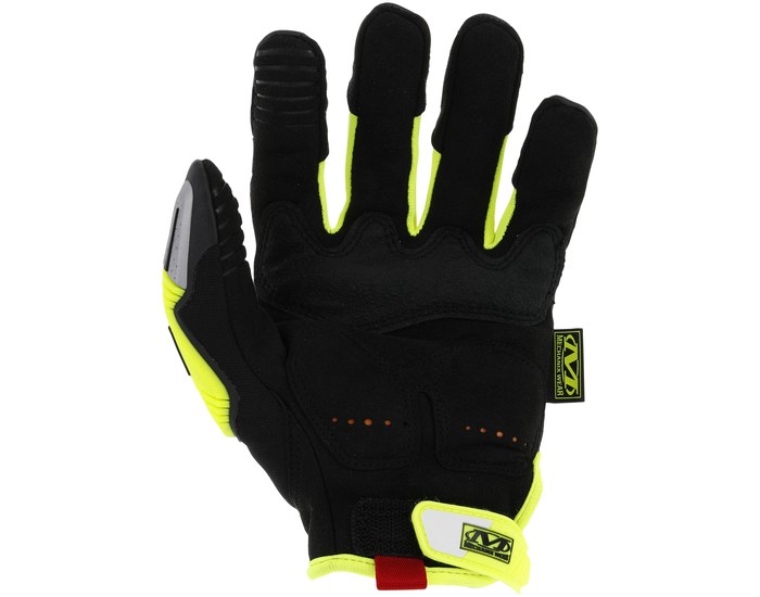 SourcingHi-Viz M-Pact E5 Fluorescent Yellow Large TPR Work Gloves - ANSI A5 Cut ResistanceSMP-C91-010