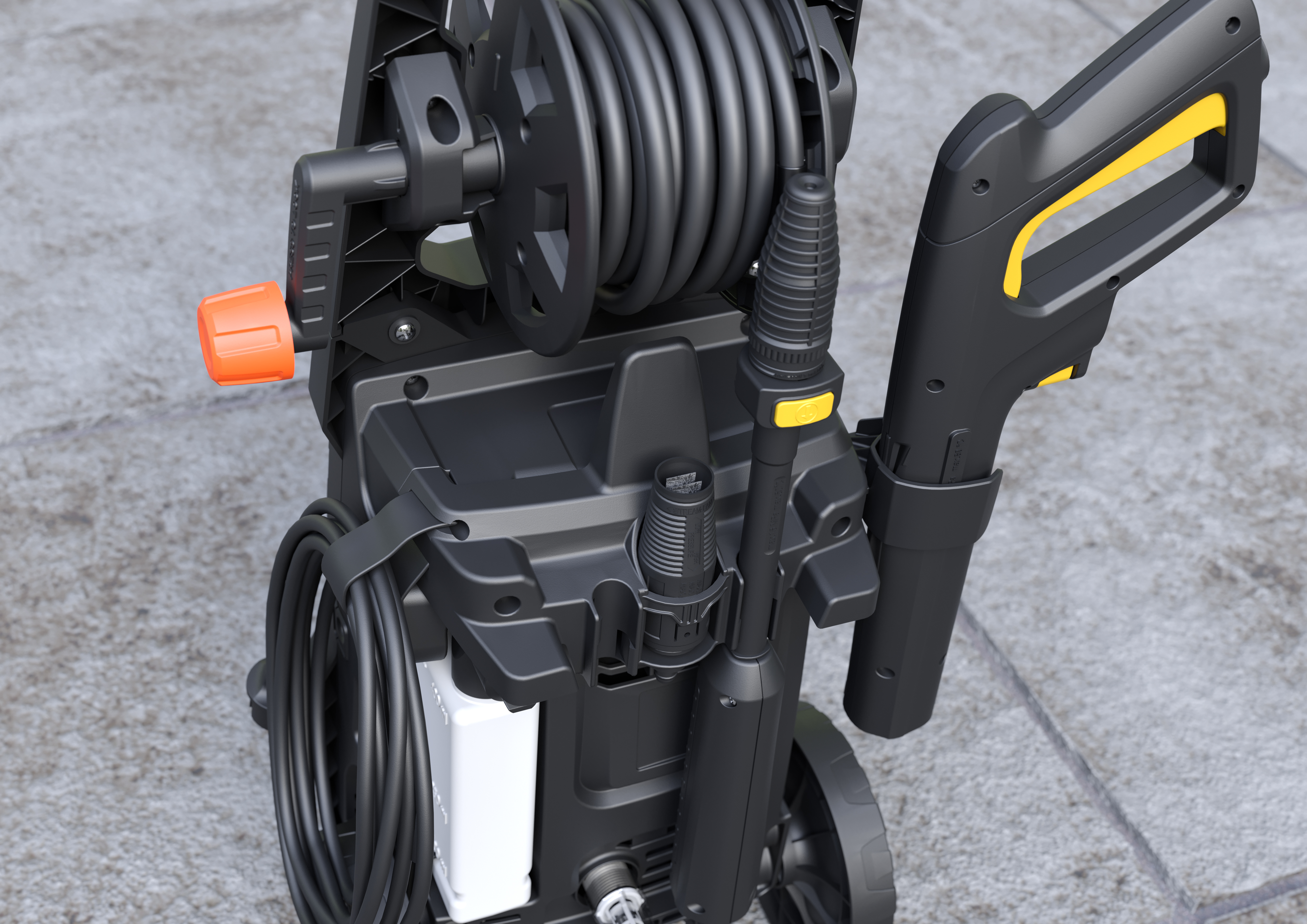 STANLEY SXPW16PE High Pressure Washer with Patio Cleaner (1600 W, 125 bar, 420 l/h) | Stanley 1600 W | 125 bar | 420 l/h