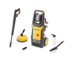 STANLEY SXPW16PE High Pressure Washer with Patio Cleaner (1600 W, 125 bar, 420 l/h) | Stanley 1600 W | 125 bar | 420 l/h