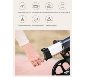 HIMO Z20 Elektrinis dviratis, Pilkas (SPEC)