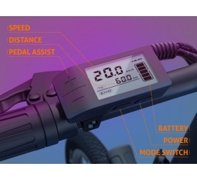 HIMO Z20 Elektrinis dviratis, Pilkas (SPEC)