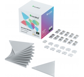 Nanoleaf|Shapes Triangles Mini Expansion Pack (10 panels)|1 x 0.54 W|16M+ colours|2.4GHz WiFi b/g/n;