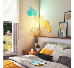 Nanoleaf|Shapes Triangles Mini Expansion Pack (10 panels)|1 x 0.54 W|16M+ colours|2.4GHz WiFi b/g/n;