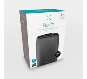 Duux | Smart Mobile Air Conditioner | North | Number of speeds 3 | Grey
