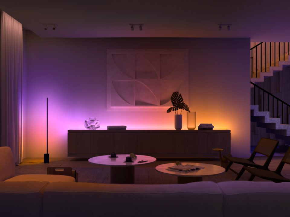 Philips Hue|Lightstrip Extension|Hue Gradient Lightstrip 1m Extension|White and colored light
