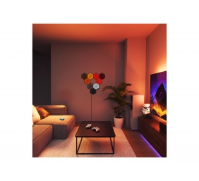 Nanoleaf|Shapes Black Hexagons Starter Kit (9 panels)|42 W|WiFi