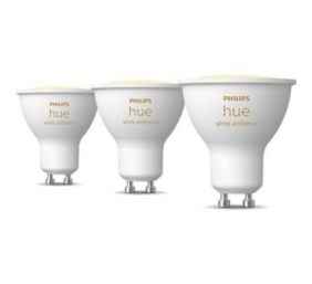 Philips Hue Smart Spotlight, 3pcs pack | GU10 | 4.2 W | Warm to cool white light