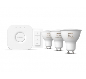 Philips Hue WCA Starter Kit 3pcs, Bridge, Switch | GU10 | 4.2 W | White and colour light
