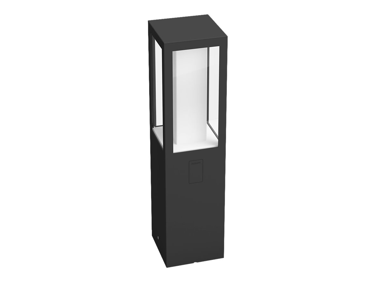 Philips Hue WCA Impress Outdoor Pedestal Lantern | 8 W | 2000-6500 Hue White Colour Ambiance