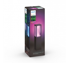 Philips Hue WCA Impress Outdoor Pedestal Lantern | 8 W | 2000-6500 Hue White Colour Ambiance