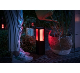 Philips Hue WCA Impress Outdoor Pedestal Lantern | 8 W | 2000-6500 Hue White Colour Ambiance